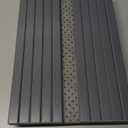 Bamboo Couch Arm Tray TableFoldable Sofa Armrest Tray Table for CouchFlexible and Anti-Slip Couch Arm Cup HolderPortable Sofa Arm Chair Table for Drink,Cups, EatsSnacks, Phone, Remote (Gray)