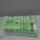 Clothes Storage Bags, Foldable Thick Fabric Blanket Storage Bags, Large Clear Window & Carry Handles, Great for Clothes, Blankets, Closets, Pillows, Toys (Green, Extra-4Pack)