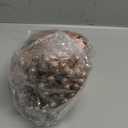 56 Pcs Christmas Decorations, 4 Styles Poinsettias Artificial Christmas Flowers Glitter Berries Stems Ornaments Tree with Pine Cones & Stems for Xmas Wedding DIY Wreath Floral Party (Rose Gold)