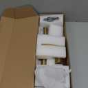 Dimmable Cordless Picture Light with Controller and Timer, Rechargeable 5000mAh Battery Wall Sconce for Wall Pictures, Gallery Artwork, Paintings, Portraits, Dartboards (Gold)