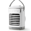 Portable Air Cooling Fan, Mobile Air Conditioners, 4 Speed Quiet Misting Fan with Timer 7 Color LED USB Air Cooler Fans for Bedroom Office Desk Outdoor