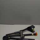 Geiserailie 2 Pcs Forearm Crutches for Adults, Folding Forearm Crutches Lightweight and Adjustable with Rubber Grips for Comfortable Grip, Aluminum Cane with Cuffs for Walking, Black