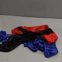 4PCS Silky Durags for Men Women 360 Waves with 1 Wave Cap, Silky Satin Durag Extra Long Tails (Black Blue Gray Red)
