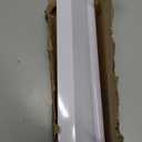 No Drill Blackout Cellular Shades for French Doors, 1 Pack, 24"x40", White