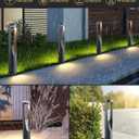 EDISHINE Low Voltage Pathway Lights Wired, 12V 2W 150LM 3000K LED Landscape Path Lights with Connectors, Waterproof Electric Outdoor Landscape Lighting for Walkway Yard Garden, CRI80 6 Pack