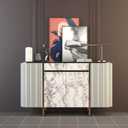 AbaBoorty 400" x15.8" White Marble Contact Paper Glossy Marble Wallpaper Peel and Stick Countertops for Kitchen Counter top Bathroom Stick Paper Granite Self Adhesive Waterproof Wallpaper