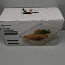 10-Pack Glass Food Storage Containers with Tempered Lids  Borosilicate, Airtight, Oven-Safe (-4F~950F), BPA-Free, 4.4 & 1.6 Cup, Leak-Proof, Dishwasher Safe (Blue)