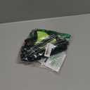 PHOEPET No Pull Dog Harness Medium Reflective Front Clip Vest with Handle, Adjustable 2 Metal Rings 3 Buckles,[Easy to Put on & Take Off](M, Green) 