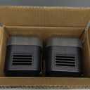 OWLTRA 2 Pack OW-7 in-/Outdoor Electric Rodent Trap, Instant Kill Mouse & Rat Zapper with Waterproof Cover, Sound & Light Alarm, and Batteries or USB Power Source, Waterproof Grade IPX4, Black