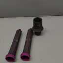 1.2 Inch/30MM Long Hair Curling Iron Barrels for Dyson Airwrap HS01 HS05 Attachment Parts Hair Tool, with Adaptor for Dyson Hair Dryer Converting to Airwrap Styler, 1 Pair