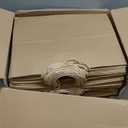 FACEBAG 100Pcs Brown Paper Bags with Handles Bulk, 16x6x12 Inches,Large-sized Kraft Paper Shopping Bags&Gift Bags for Party FavorsGrocery Shopping & RetailReusable & Durable