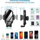 Miracase [Upgraded Version] Cup Phone Holder for Car, Universal Adjustable Long Neck Car Phone Mount Cradle Friendly Compatible with iPhone Samsung Google and All 4.0-7.0 inches Smartphones
