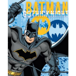 Batman DC Comics Kids Bedding Super Soft Silk Touch Throw, 36 in x 48 in, (Official Licensed Product) by Franco
