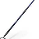 WIKER 57 Inch Professional Garden Hoe, Heavy Duty Weeding Tool with Pre-Sharpened Blade, Fiberglass Long Handle for Effortless Soil Cultivation and Weed Removal