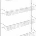 ClosetMaid 8033 4-Tier Wall Rack, 18-Inch Wide, White