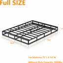 DORITRON 8 Inch Full Box Spring, 3000lbs Heavy Duty Box Spring Full Size Bed Base Metal Mattress Foundation, Easy Assembly, Noise Free