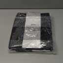 Buffalo Plaid Area Rug - 27.5x43 Inches, Black and White Checkered, Washable Cotton, Ideal for Front Porch, Kitchen, Entryway, Patio, Bathroom