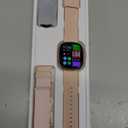 Smart Watches for Women Men with Call: Fitness Trackers with 24-Hour Heart Rate SpO2 Sleep Monitor 5ATM Waterproof 120+ Sport Mode Watches for Women gift Compatible with iPhone Android Phones(3 Bands)