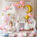 Unicorn Balloon Pack (2pcs) 2 x 38" Giant Standing Unicorn Foil Balloon Birthday Party Supplies, Backdrop Decorations
