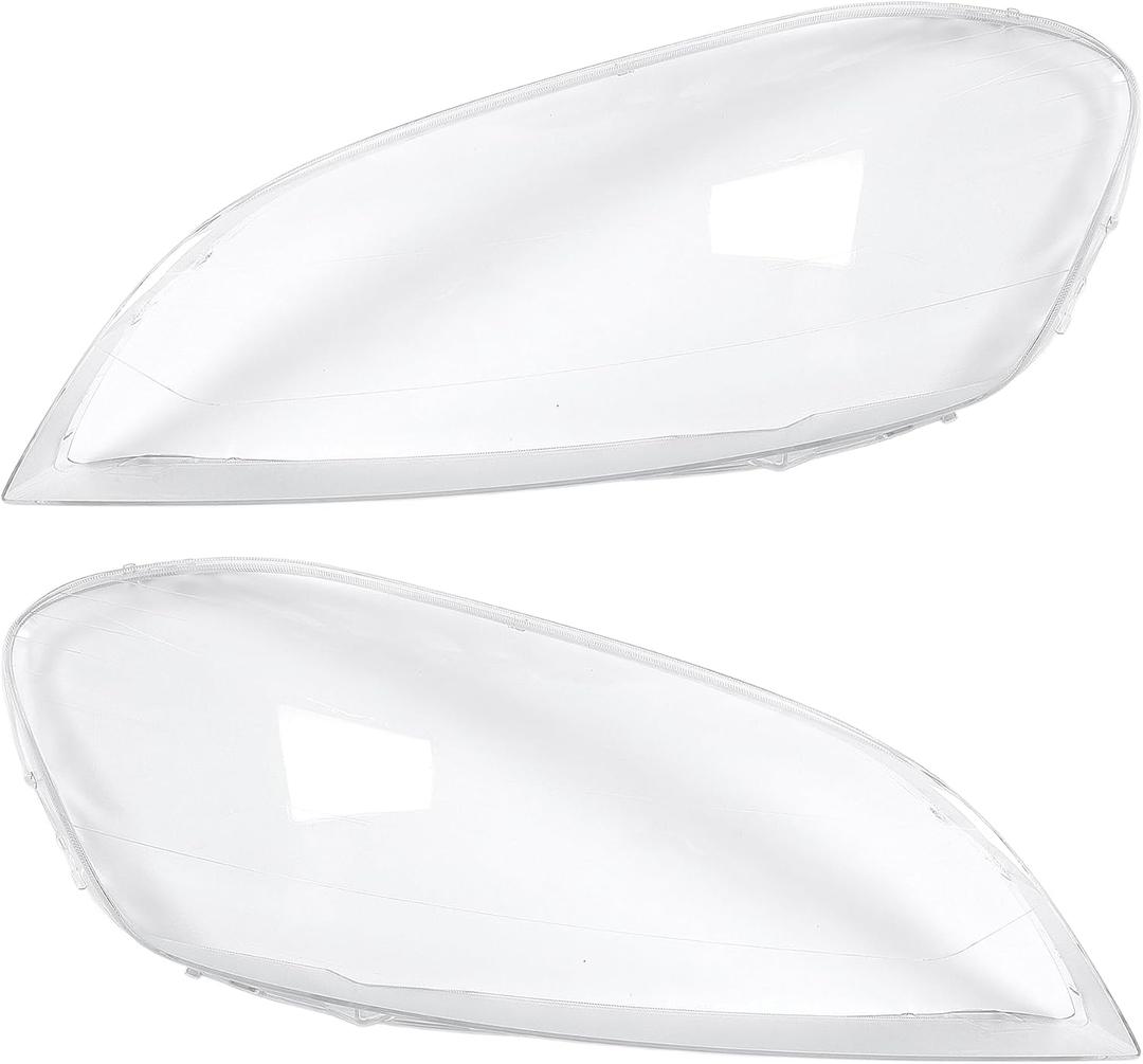 Headlight Lens Cover Headlight Headlamp Lense Clear Lens Cover for Volvo XC60 2009-2013 Clear PC 1 Pair Front Left Right Car