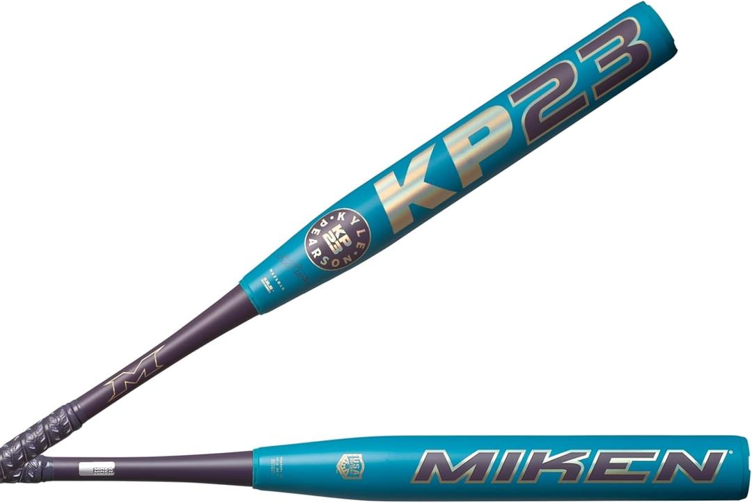 Miken | KP23 Maxload Slowpitch Softball Bat | USA | 12.5" Barrel | Maxload | 2-Piece | 25 oz
