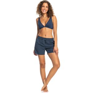 Roxy Women's Sea 5" Boardshorts (Medium, Indigo)