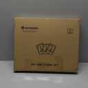 upsimples 11x14 Diploma Frame Certificate Degree Document Frame with High Definition Glass, 8.5 x 11 with mat for Wall and Tabletop, Black Double Mat, 3 Pack