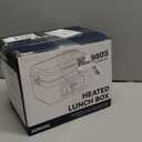 AERKINE Electric Lunch Box For Adults  Rechargeable 60W SelfHeating Food Warmer with 1.0L Stainless Steel Container, Heated Lunch Box For Office, Picnic, Car & Outdoor Use (Pink)