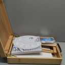 Adjustable Tabletop Art Easel & Sketchbox, 15-75 Precision Tilt Desktop Drawing Stand for Painting, Canvas Display | Solid Folding Design for Artists, Adults, Professionals