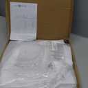 Jusalpha Large 6-Tier Acrylic Glass Round Wedding Cake Stand- Cupcake Stand Tower/ Dessert Stand- Pastry Serving Platter- Food Display Stand (Large With Rod Feet) (6RF)