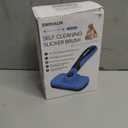 Swihauk Self Cleaning Slicker Brush - Skin Friendly Deshedding Grooming Tool for Dogs & Cats, Suitable for Shedding & Haired Pets, with Pet Supplies Accessories, Blue
