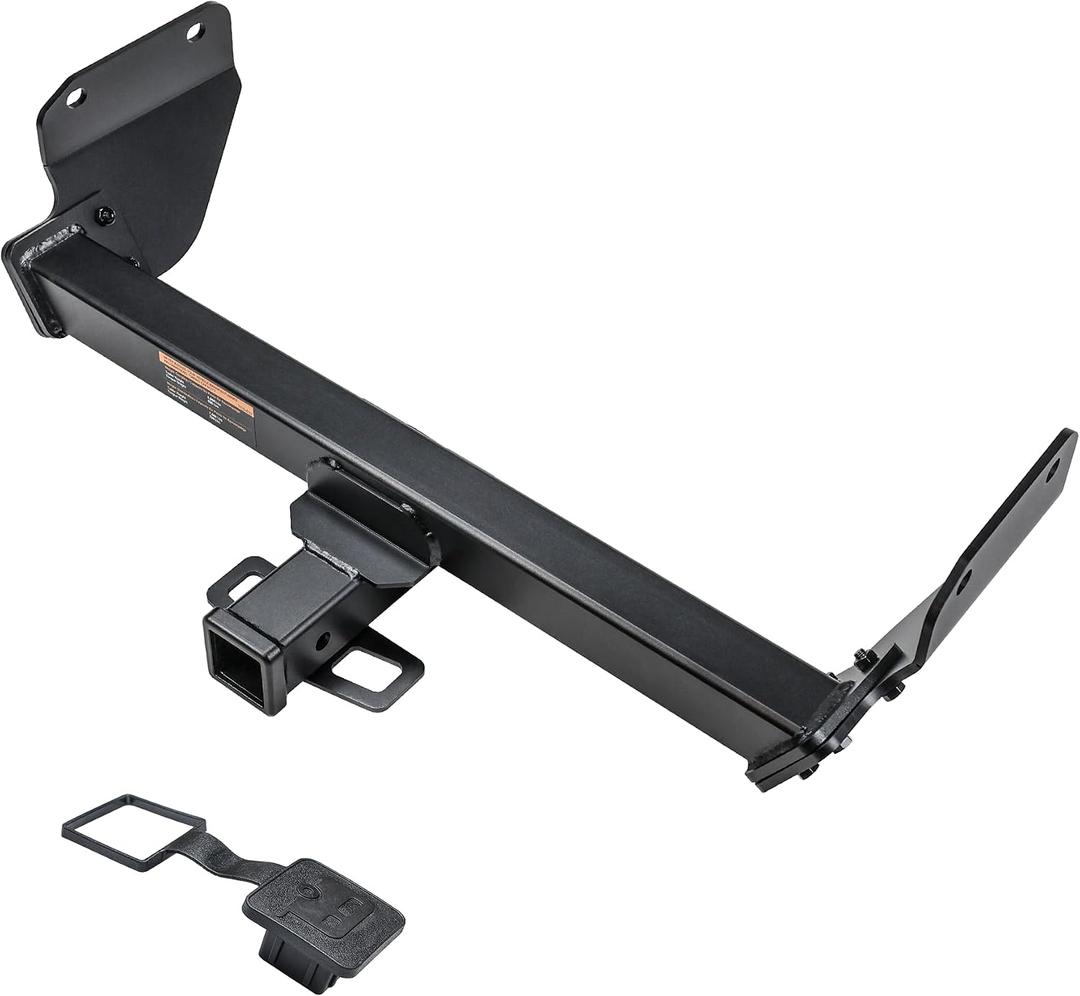 Autekcomma Class 3 Trailer Hitch, Compatible with Jeep Grand Cherokee 2022-2026, Jeep Grand Cherokee L 2021 up, Tow Hitch 2-Inch Receiver, Multi-Fit Hitch to Receive Ball Mount, Cargo Carrier. 13525