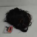 Dark Brown Wigs for Women Brown Wig with Curtain Bangs Shoulder Length Natural Synthetic Wig for Daily Use