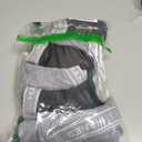 Hanes Men Hanes Boxer Briefs, Cool Dri Moisture-Wicking Underwear, Cotton No-Ride-up for Men, 6 Pack, Black/ Grey, Medium