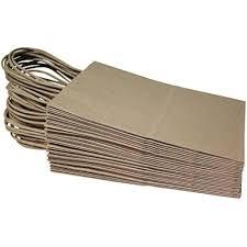  100 Pcs Brown Kraft Paper Bag