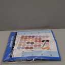 2 PCS 2026 Wall Calendar Set,Large XL 32" x 48" Laminated 2-Side Horizontal/Vertical | Folded Wet & Dry Erase Yearly Wall Hanging Calendars with Marker Pens, Sticker Thick Paper 12 Month Annual Planner for Office/Family/College (Blue)