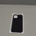 Miracase Designed for iPhone 13 Case, with Tempered Glass Screen Protector, [Soft Anti-Scratch Microfiber Lining], Shockproof Liquid Silicone Rubber Phone Cover Case for 13 6.1 inch, Black