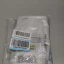 WdFour 100% Blackout Classroom Door Curtains - UV Protection & Privacy, Easy-to-Install Roller Blinds for Windows, (10Wx42L,Greyish White,1Piece).