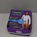 Depend Night Defense Adult Incontinence Underwear for Men, Disposable, Overnight, Large, Grey, 14 Count, Packaging May Vary