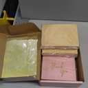Winoo Design 100 PK Pink and Gold Thank You Cards with Envelopes Bulk - 5 x 3.5 Inches Personalized Thank You Notes for Baby Shower Wedding Small Business Graduation Funeral Birthday