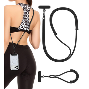 VVAAGG Cell Phone Lanyard for iPhone: Adjustable Phone Strap Crossbody Neck and Wrist Strap AntiTheft Lanyard Travel Essential Compatible for iPhone Android Smartphones
