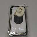 XIZYO for iPhone 15 Pro Max Case, Wallet Cute Leather Case with Card Holder Crossbody Cover for Women Girls Strap Wristlet RFID Blocking Shockproof Protective Cover, White