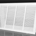 Return Air Filter Grille 24x12,Air Return Vent Cover for 24"W x 12"H Duct Opening, Steel HVAC Vent Covers for Wall and Ceiling, Holds 1" Thick AC Filter, For 24''Wx12''H-Duct Opening