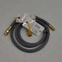 GasSaf 10 FT 1/2" ID Natural Gas Hose With Quick Connect Fitting, Conversion Kit for Gas Grill, Generator, Patio Heater and More - CSA Certified