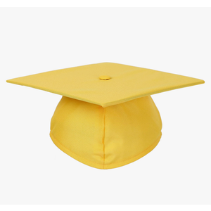 Unisex Adult Matte Graduation Cap with Tassel Year Charm 2025 Pack of 2