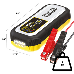 Stanley 1200 AMP Lithium Jump Starter