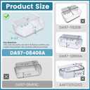 [2 PACK] UPGRADED DA97-08406A, DA97-08406B/C Refrigerator Door Bin Replacement for Samsung RF4287HARS/RF4289 Refrigerator (Right Side),Replace AP4578480, PS4175803, EAP4175803, DA63-05391 Door Shelf