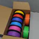 Pangda 3D Printer Filament Bundle 1.75mm Multicolor Matte or Silk PLA Filament 3D Printing Material for Halloween Thanksgiving Day Christmas Easter Holiday Crafting Decorations(2 kg,Dazzling Color)