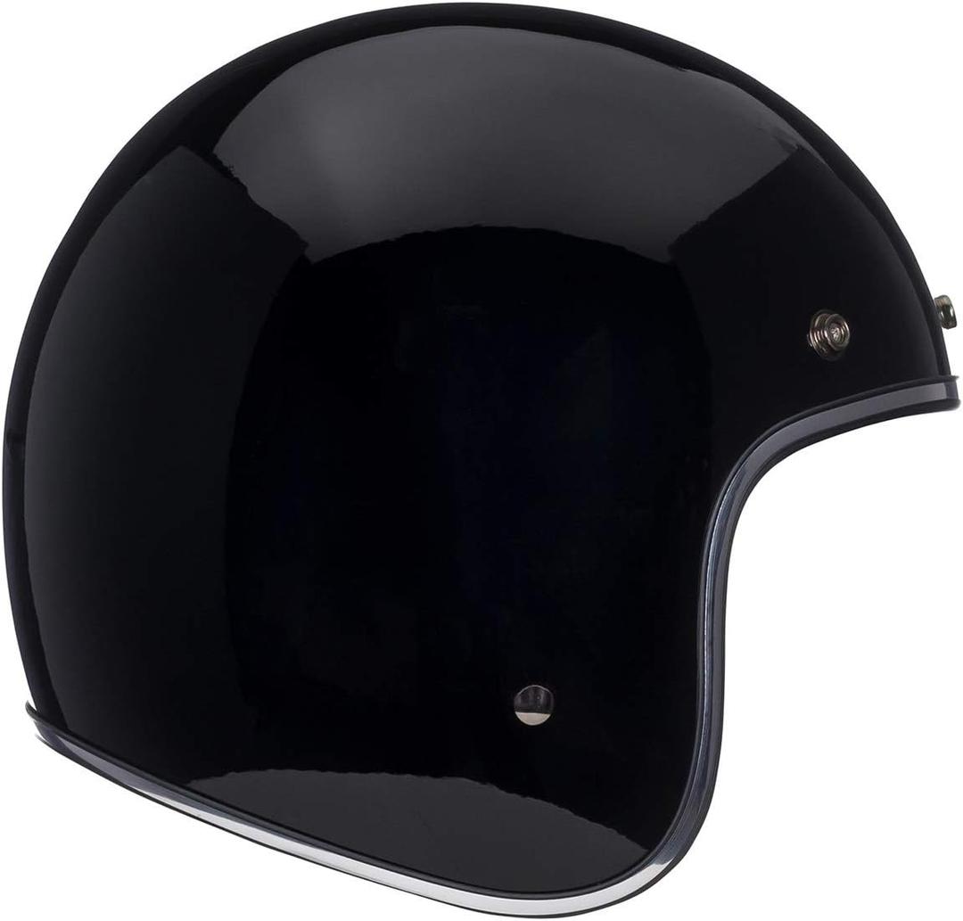 Bell Custom 500 Unisex Motorcycle Helmet (Medium, Gloss Black)