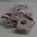 MIULEE 100% Blackout Linen Textured Curtains for Bedroom Solid Thermal Insulated Copper Brown Grommet Room Darkening Curtains & Drapes Luxury Decor for Living Room Nursery 52 x 90Inch (2 Panels)